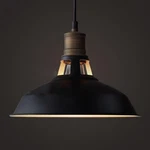 Claxy Ecopower Industrial Barn Mini Metal Pendant Light 47.2 Inch Cord, Black. Fixed Price $65.68.