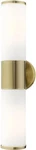 Livex Lighting 16562-01 Lindale Antique Brass Vanity Sconce Wall. Fixed Price $77.99.