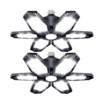 Tanbaby 2 Pack Led Garage Lights, 150W Deformable Ceiling Shop 15000LM.... Fixed Price $41.62.
