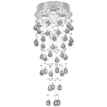 Elegant Lighting Galaxy 12" 3 Royal Crystal Flush Mount. Fixed Price $99.18.