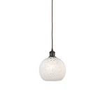 Innovations Lighting 516-1P-10-8 White Mouchette Pendant Bronze. Fixed Price $220.00.