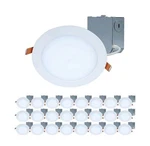 24 Pack Of Halo Hlbe 6 Slim Canless Recessed Downlight For Construction/remodel. Fixed Price $215.00.