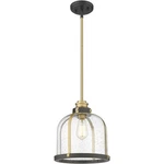 Z-lite 337P12BRZ+HB Burren Pendant Bronze And Brass. Fixed Price $250.00.