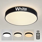 Led Dimmable Ceiling Light Ultra Thin Flush Mount Lamp W/ Remote Control. Fixed Price $17.97.