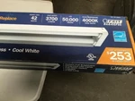 Feit 4' Electric Led Utility Shop Light Cool White. Fixed Price $23.00.