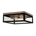 Globe Electric 65919 Verona 2-LIGHT Flush Mount Dark Bronze Antique Brass. Fixed Price $71.33.