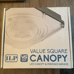 Ilp Value Square Led Canopy & Parking Garage Light Fixture New Box. Fixed Price $60.00.
