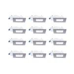 Nadair 12 Pack Ic Rated Dimmable Ultra Slim Recessed Light With Junction Box .... Fixed Price $243.68.