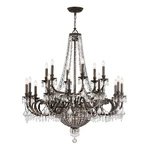 Crystorama Lighting Group 5169-CL-MWP Vanderbilt 23 44"W Bronze. Fixed Price $4941.82.