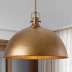 Lamqee 18 Inch Antique Brown Large Pendant Light Kitchen Island Farmhouse. Fixed Price $244.18.