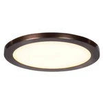 Disc 7.5 In. 75-WATT Equivalent Bronze Int. Led Flushmount W/acrylic Lens. Fixed Price $49.90.