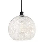 Innovations Lighting 516-1S-17-14 White Mouchette Pendant Matte Black /. Fixed Price $380.60.