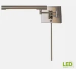Home Decorators Collection 11-W Brushed Nickel Led Dual Wall Mount Sconce. Fixed Price $34.98.