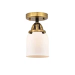 Innovations Small Bell Light 5" Semi-flush, Bab/frosted 288-1C-BAB-G51. Fixed Price $180.40.
