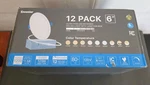 Ensenior 12 Pack 6" Ultra-thin Led Recessed Ceiling Light Dimmable 5CCT 1050LM. Fixed Price $39.99.