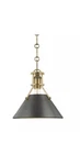 New Hudson Valley Lighting MDS951 Metal No. 2 6"W Mini Pendant - Black Bronze. Fixed Price $340.00.