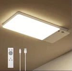 Fulen Rechargeable Motion Sensor Ceiling Light 12000MAH Led With Remote Control. Fixed Price $34.99.