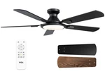 Tcl Ceiling Fans With Lights, 52 Low Profile Inch, Black. Fixed Price $182.99.