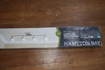(1-PK) Hampton Bay 4-LIGHT Integrated Led Fixed Track Lighting Kit 2.6 Ft. Fixed Price $54.50.