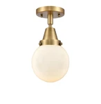 Innovations Lighting 447-1C-11-6 Beacon Flush Mount 6"W White. Fixed Price $154.00.