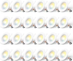 Amico 23 Pack 5/6 Inch 5CCT Led Recessed Lighting DIMMABLE,2,7K/3K/40K/5K/6K. Fixed Price $79.99.