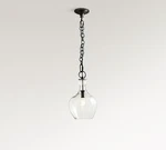 Pottery Barn Flynn Recycled Glass Pendant (12"-17") Price Today. Fixed Price $123.99.