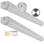 Pack 4FT Led Linear Strip Emergency Stairwell Light, 3 Cct Selectable, 20W/.... Fixed Price $366.68.