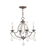 Livex Lighting Chesterfield Mini Chandelier Applied Venetian Bronze. Fixed Price $227.99.
