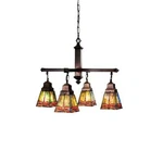 Meyda Lighting 26'W Prairie Dragonfly Lt Chandelier, Pbag Flame Orange - 48035. Fixed Price $1344.60.