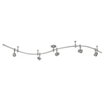 5 Led Track Ceiling Brushed Nickel 96 Kitchen Catalina Lighting. Fixed Price $369.99.