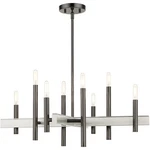 Livex Lighting 49348-46 Denmark Chandelier Black Chrome. Fixed Price $539.96.