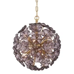 Crystorama Lighting Group ESM-4005 Esme 6 19"W Globe Brass. Fixed Price $1298.00.