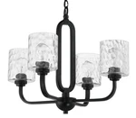 Craftmade 54224 Collins Light 24"W Chandelier - Black. Fixed Price $198.75.