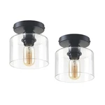 Modern Semi-flush Mount Ceiling Light, Rustic Fixture For Close.... Fixed Price $51.18.