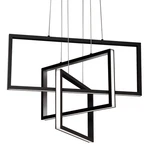 Afx COLP24L30D1 Cole Light 24"W Led Suspension Multi - Black. Fixed Price $323.00.