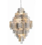 Crystorama Lighting Group ADD-319-AU Addis 20 31"W Crystal Chrome. Fixed Price $4998.00.