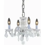 Crystal Pendant Chandelier Dining Bathroom Bedroom White Light Fixture. Fixed Price $274.71.