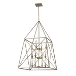 Z-lite Tressle Lt Pendant, 24X24X39", Antq Silver, 447-12AS. Fixed Price $474.99.