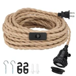 Zevnico 16.5FT Pendant Kit, Hanging Lights With Plug Cord & Switch, .... Fixed Price $22.58.