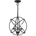 Livex Lighting 40904-04 Aria Chandelier Black. Fixed Price $211.96.