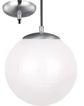 Sea Gull Hanging Globe Integrated Led 10" Pendant, Satin Aluminum, 602091S-04. Fixed Price $77.97.