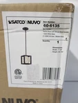 Satco Nuvo 60-6135 Boxer Light Mini Pendant With Satin White Glass. Fixed Price $119.96.