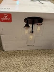 Globe Electric 65904 Annecy 3-LIGHT Oil Rubbed Bronze Semi-flushmount New. Fixed Price $54.14.