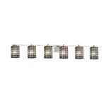 Justice Wire Glass Era Light Bath Bar, Polished Chrome WGL-8446-15-GRCB-CROM. Fixed Price $568.00.