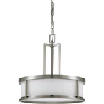 Nuvo Lighting 60/2857 Odeon 4 17 Inch Brushed Nickel Pendant Ceiling. Fixed Price $521.99.