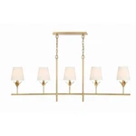 Crystorama Broche Light Chandelier, Antique Gold/white 537-GA. Fixed Price $678.40.