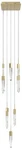 Avenue Lighting The Original Aspen 13 Pendant 146" Brushed Brass. Fixed Price $2079.00.