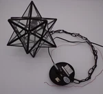 Star 12" Wide 1-LIGHT Mini Pendant Oil Rubbed Bronze Sterling Lighting. Fixed Price $55.00.