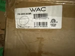 Wac Lighting, Geos Led Round Low-profile Flush Mount 3000K Brass FM-4622-30BR. Fixed Price $209.99.