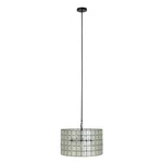 Creative Co-op Capiz Shell Pendant Lamp, Black. Fixed Price $49.99.